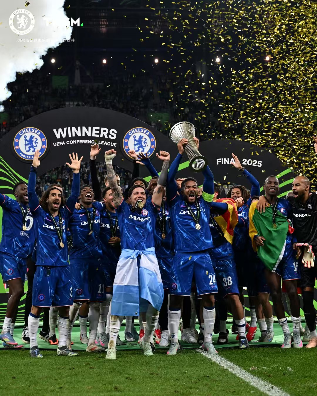 切尔西轻松晋级，完美征程